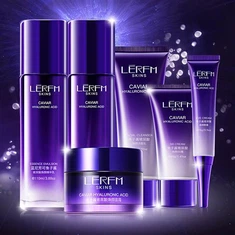 Set Perawatan Kulit Asam Hyaluronic Caviar Eksfoliasi